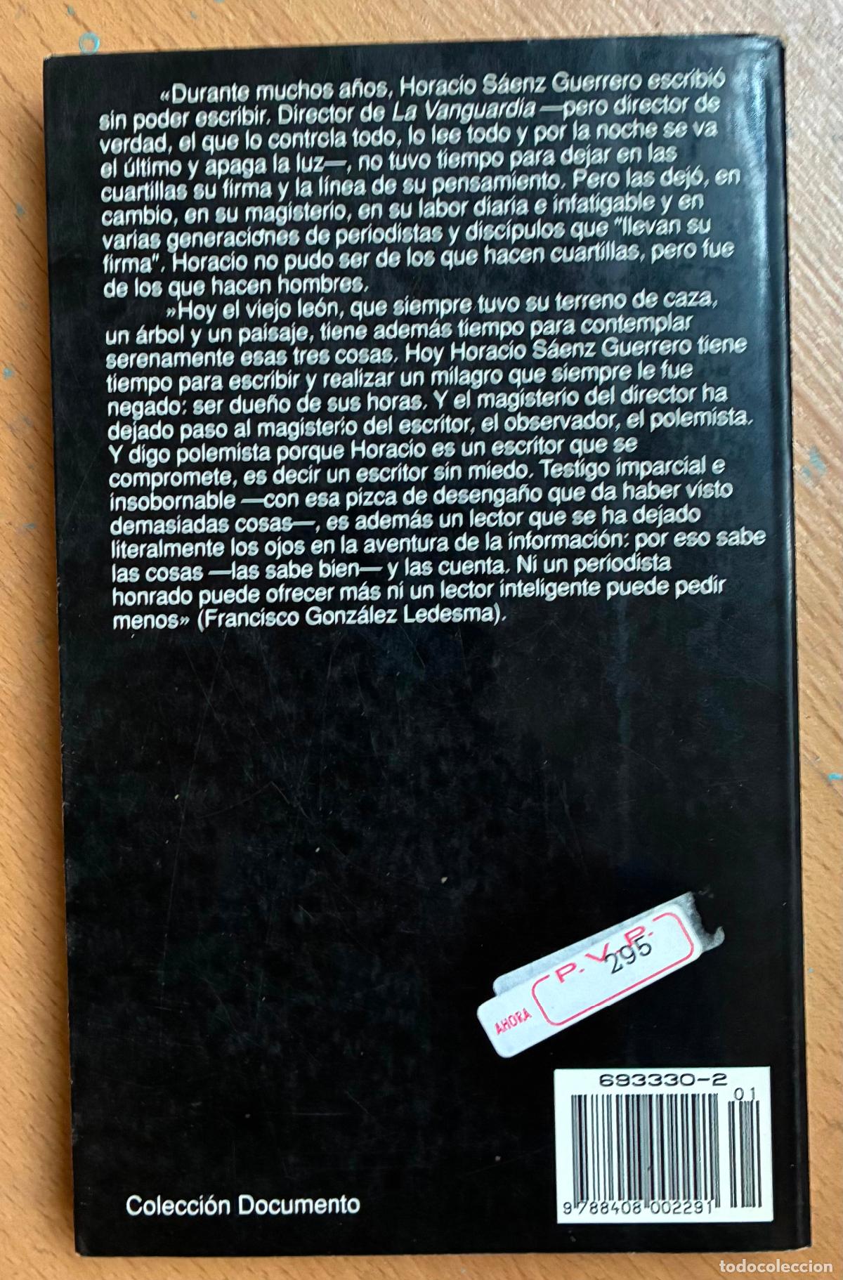 Libros de segunda mano: CON AMOR Y CON IRA, Horacio Saenz Guerrero - Foto 2