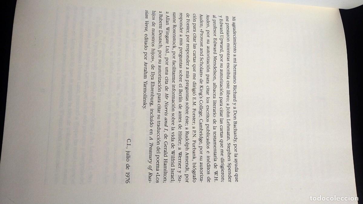 Libros de segunda mano: CHRISTOPHER Y SU GENTE - CHRISTOPHER ISHERWOOD - Foto 6