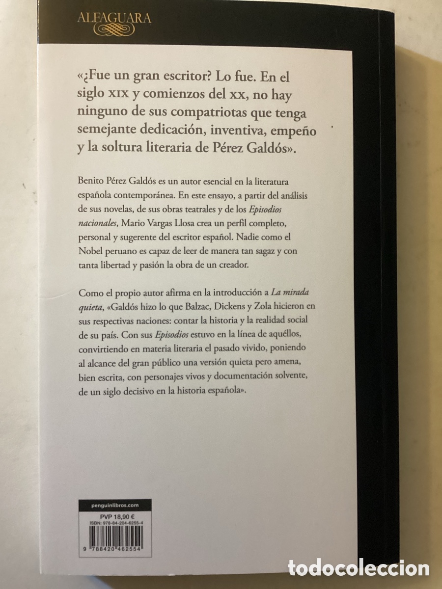 Libros de segunda mano: La mirada quieta (de Perez Gald&oacute;s) - Foto 2