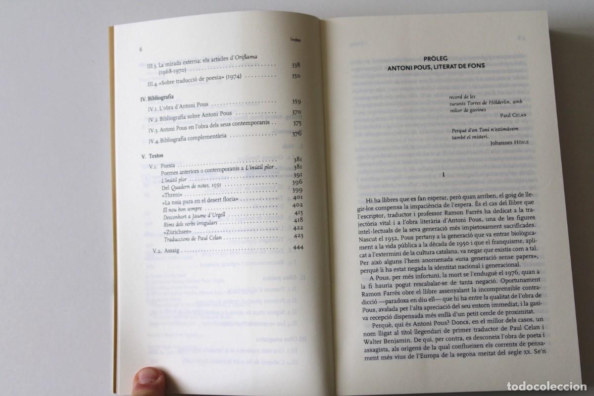Libros de segunda mano: Ramon Farr&eacute;s - Antoni Pous. Lobra essencial - Eumo Editorial - Foto 5