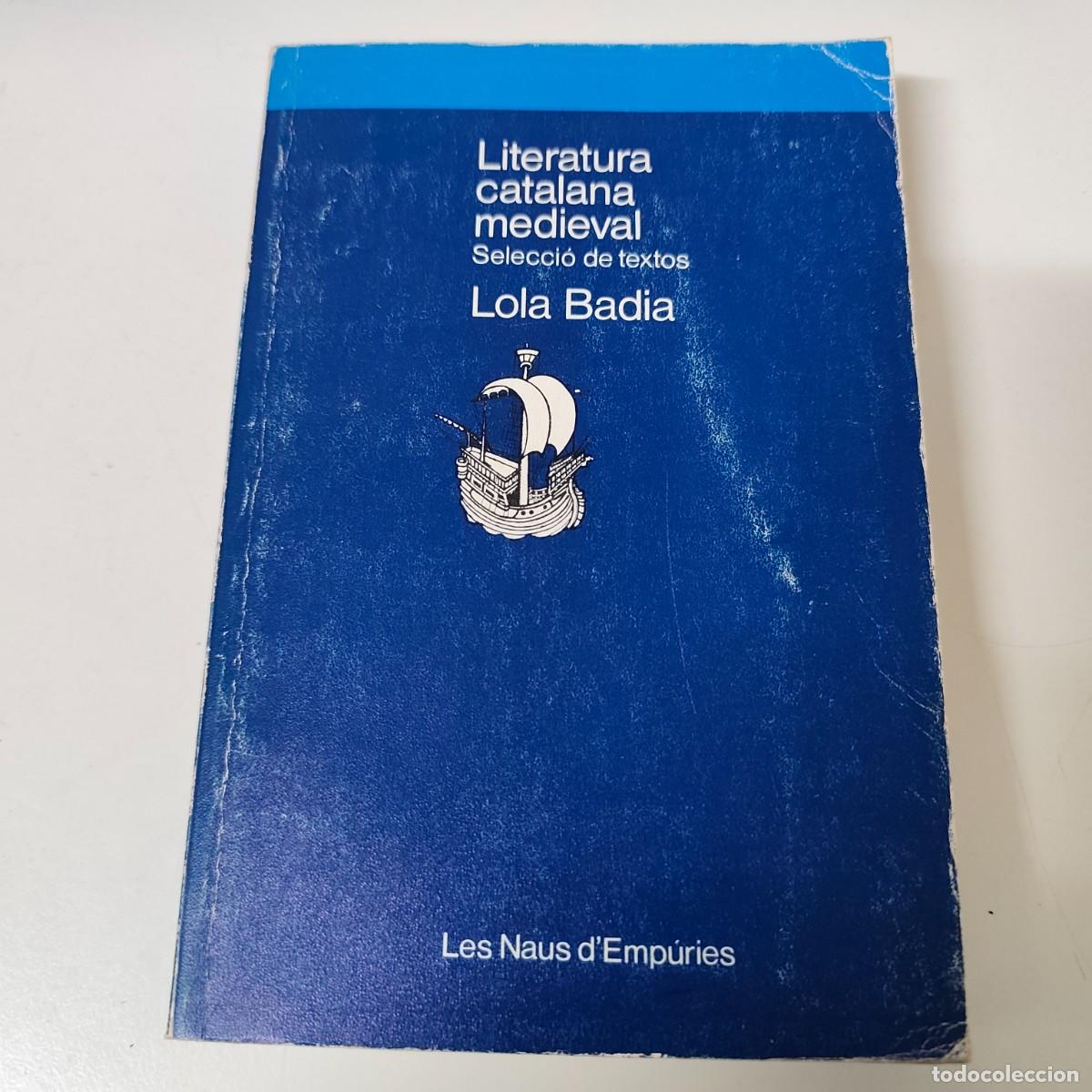 Libros de segunda mano: LITERATURA CATALANA MEDIEVAL. - Foto 1