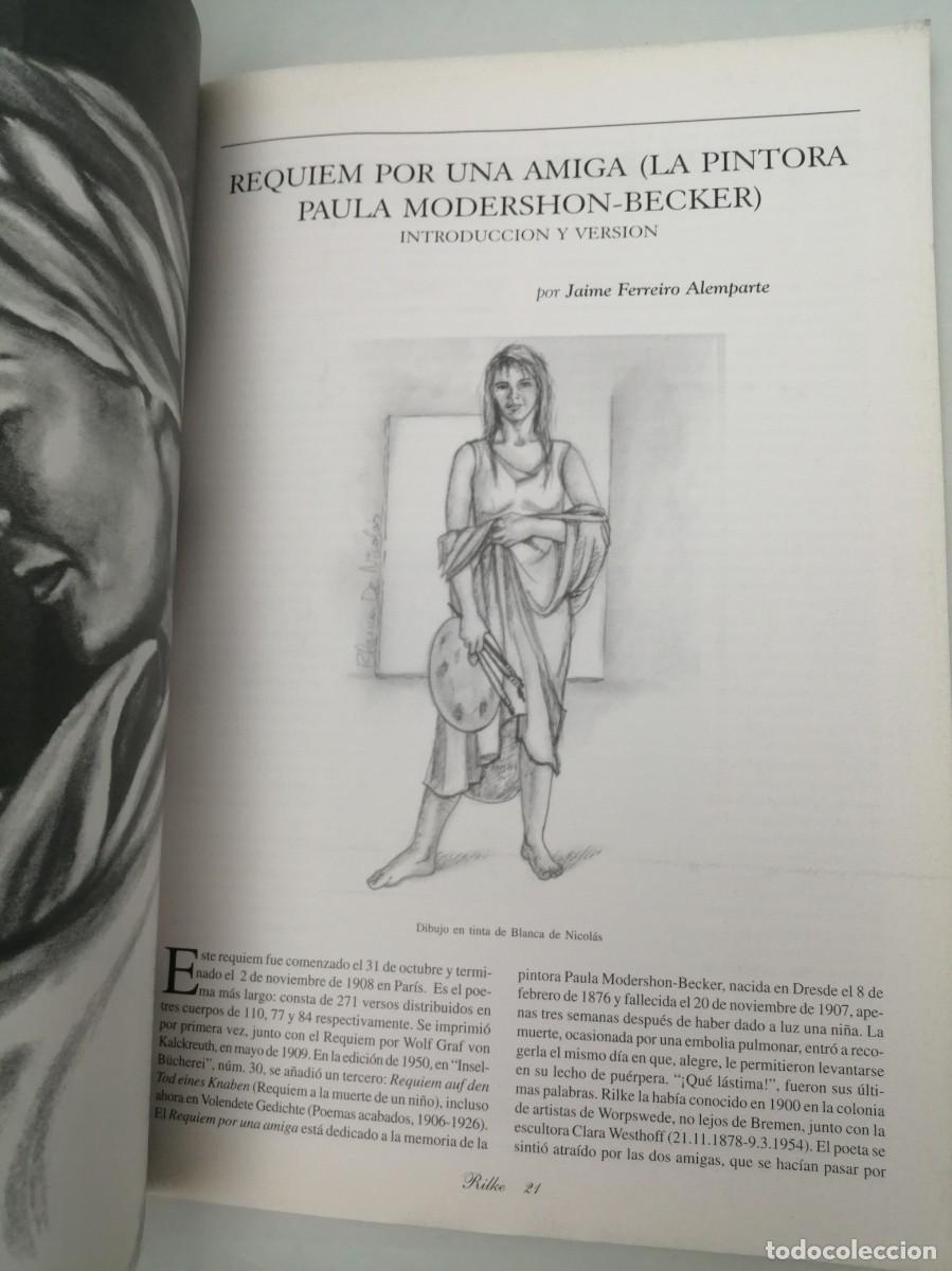 Libros de segunda mano: REVISTA RILKE, A&ntilde;o I, No- 1, 1998. - Foto 4