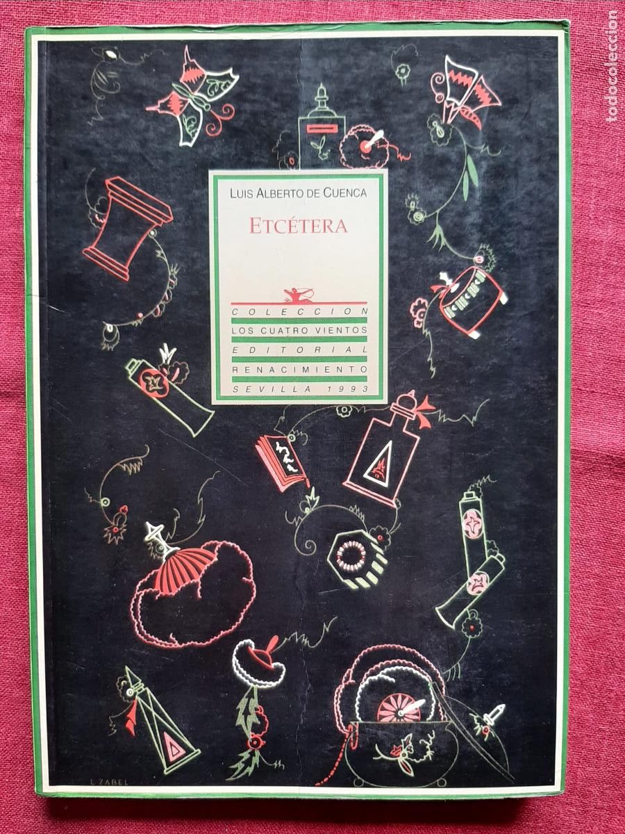 Libros de segunda mano: Etc&eacute;tera (1990 - 1992) - Cuenca, Luis Alberto de - Foto 1