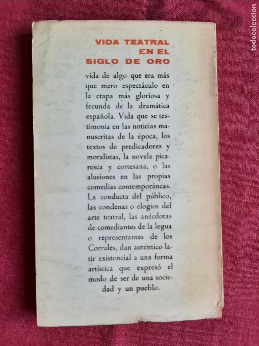 Libros de segunda mano: Vida teatral en el Siglo de Oro - Vv. Aa. - Foto 2