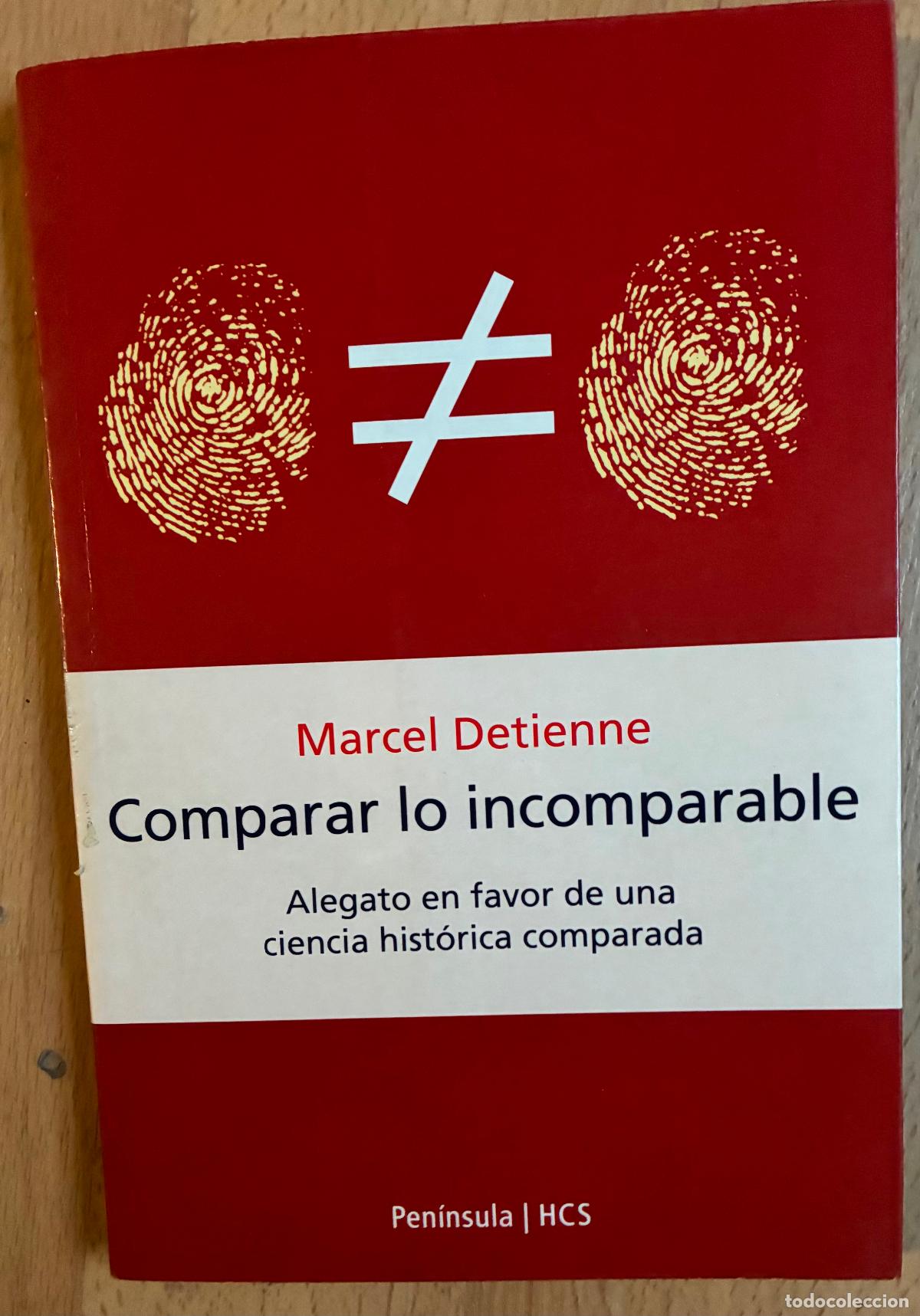 Libros de segunda mano: COMPARAR LO INCOMPARABLE, Marcel Detienne - Foto 1