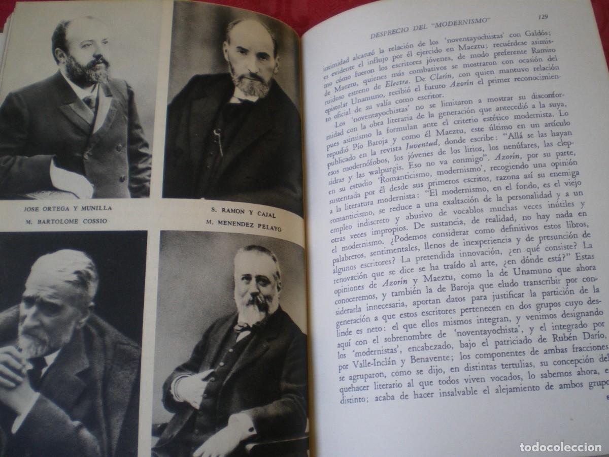 Libros de segunda mano: PANORAMA DE LA GENERACI&Oacute;N DEL 98. LUIS GRANJEL. EDICIONES GUADARRAMA. - Foto 5