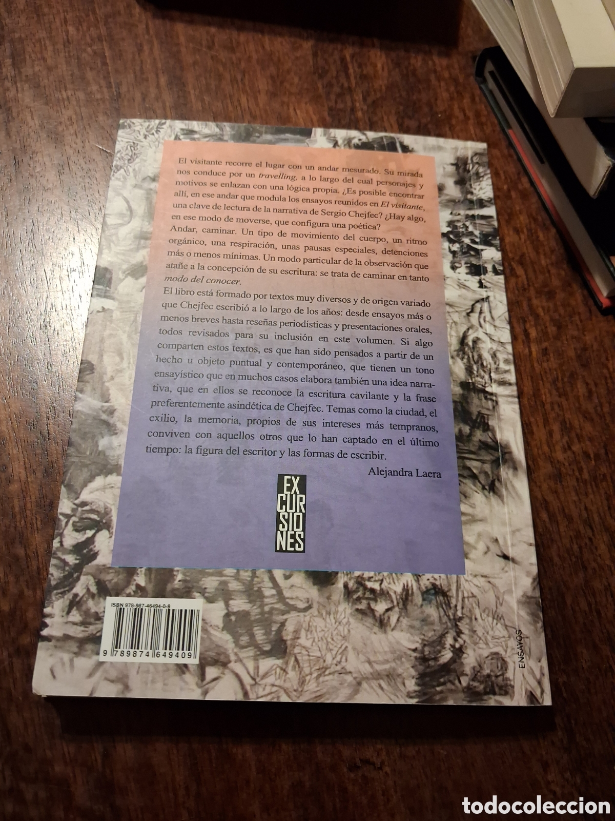 Libros de segunda mano: El visitante, Sergio Chejfec - Foto 2