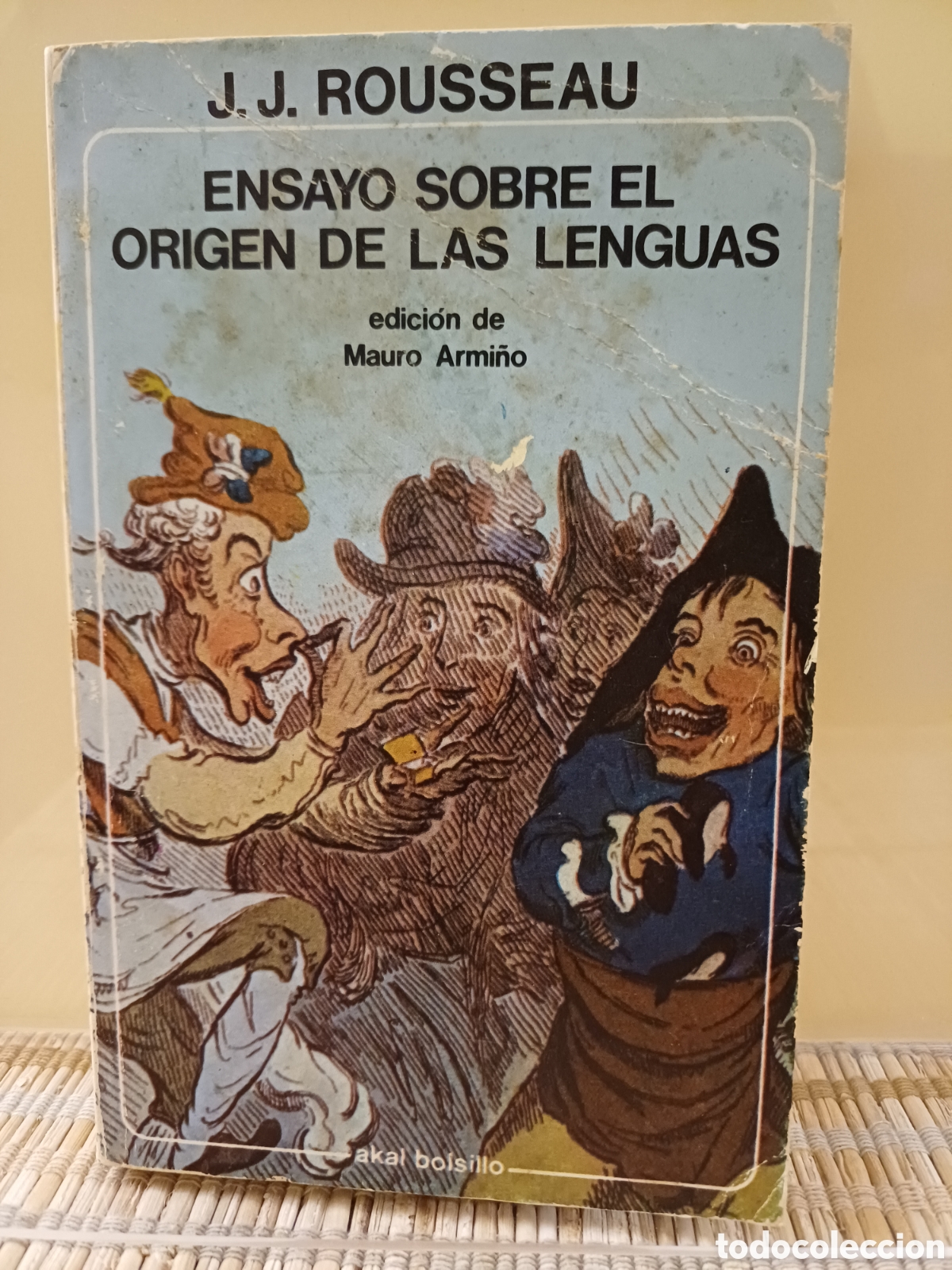 Libri di seconda mano: Ensayo sobre el origen de las lenguas de J.J Russeau