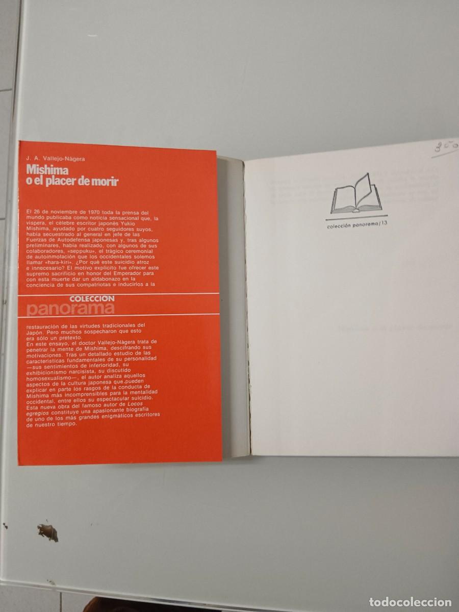 Libros de segunda mano: MISHIMA O EL PLACER DE MORIR - Foto 5