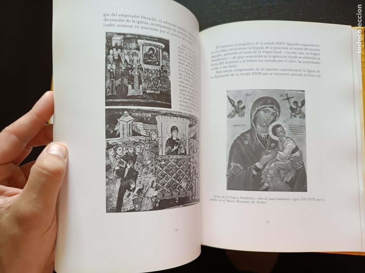 Libros de segunda mano: Volumen complementario del Himno Akathistos - Gregorio de Andr&eacute;s. Edilan - Foto 6