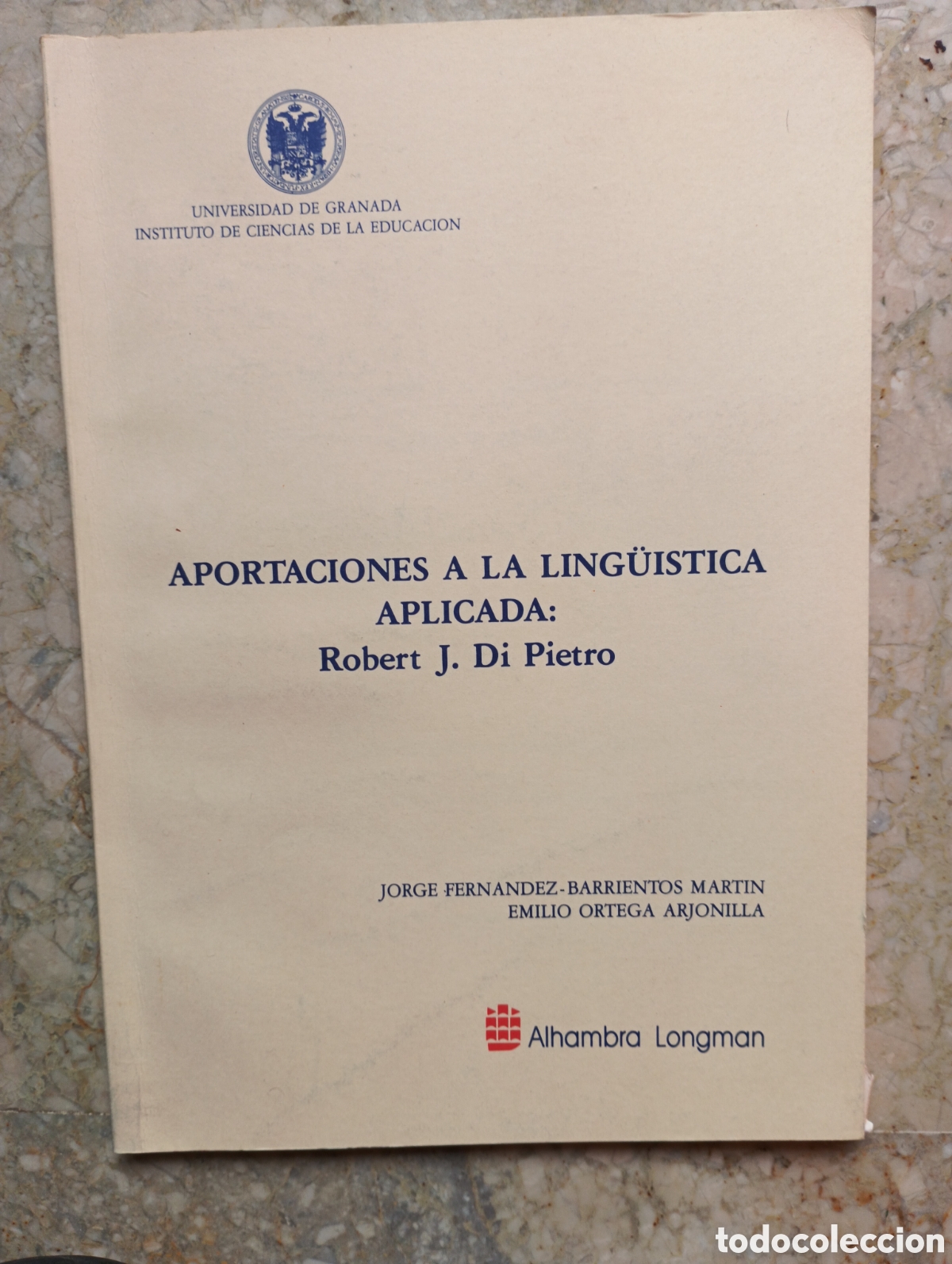 Libri di seconda mano: Aportaciones a la ling&uuml;&iacute;stica aplicada: Robert Di Pietro