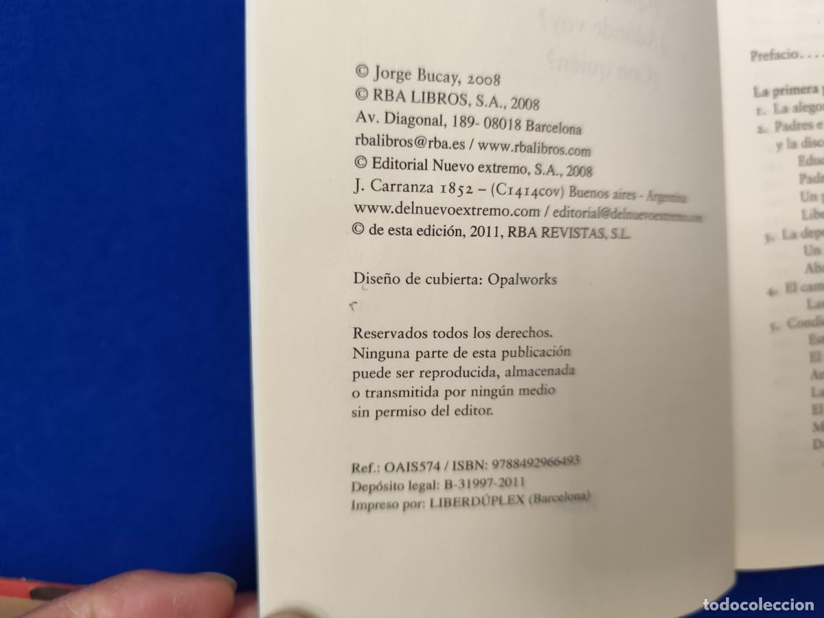 Libros de segunda mano: Las 3 Preguntas Jorge Bucay RBA Libros 2008 - Foto 6