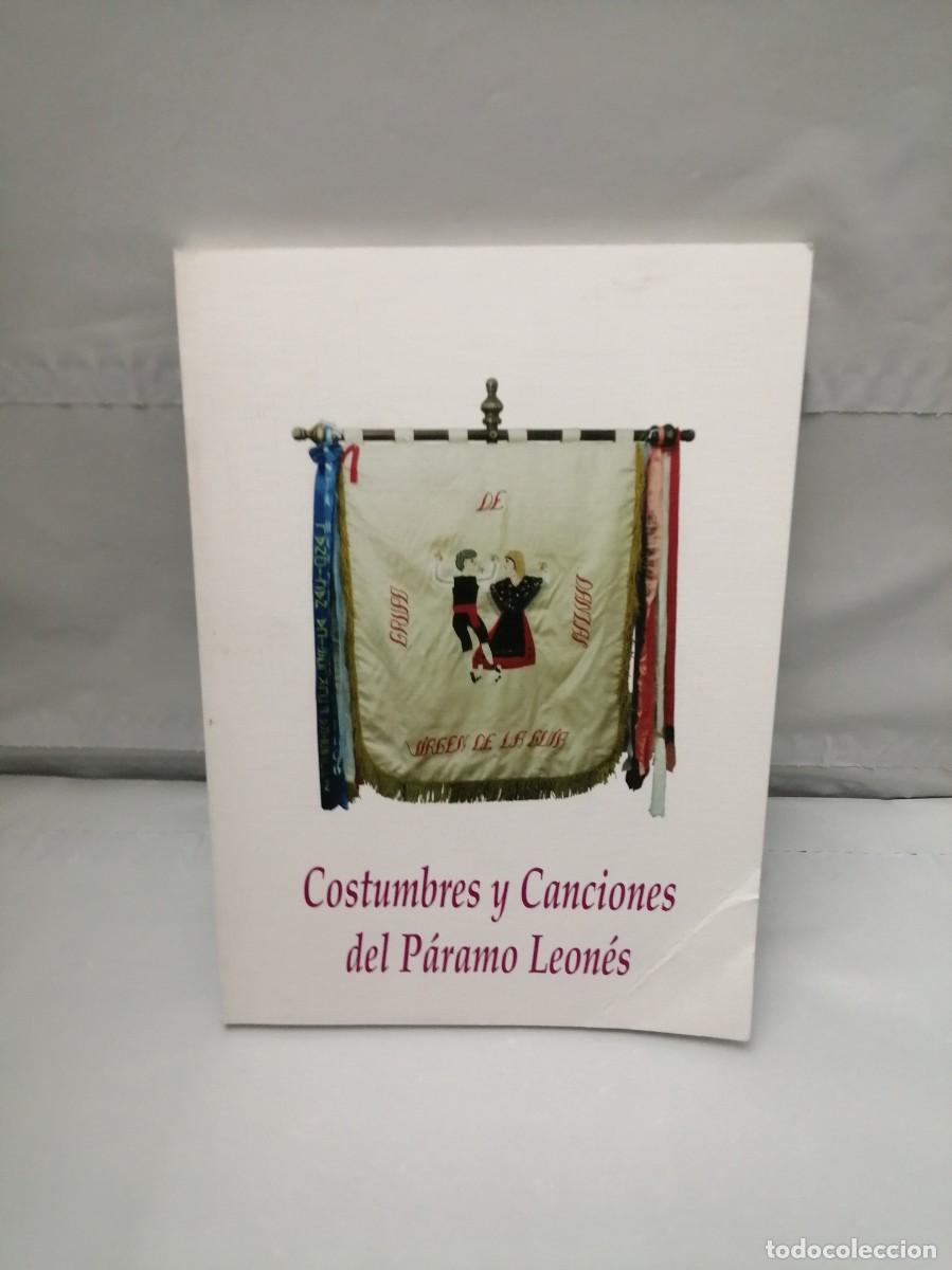 Libros de segunda mano: Costumbres y Canciones del P&aacute;ramo Leon&eacute;s - Foto 1