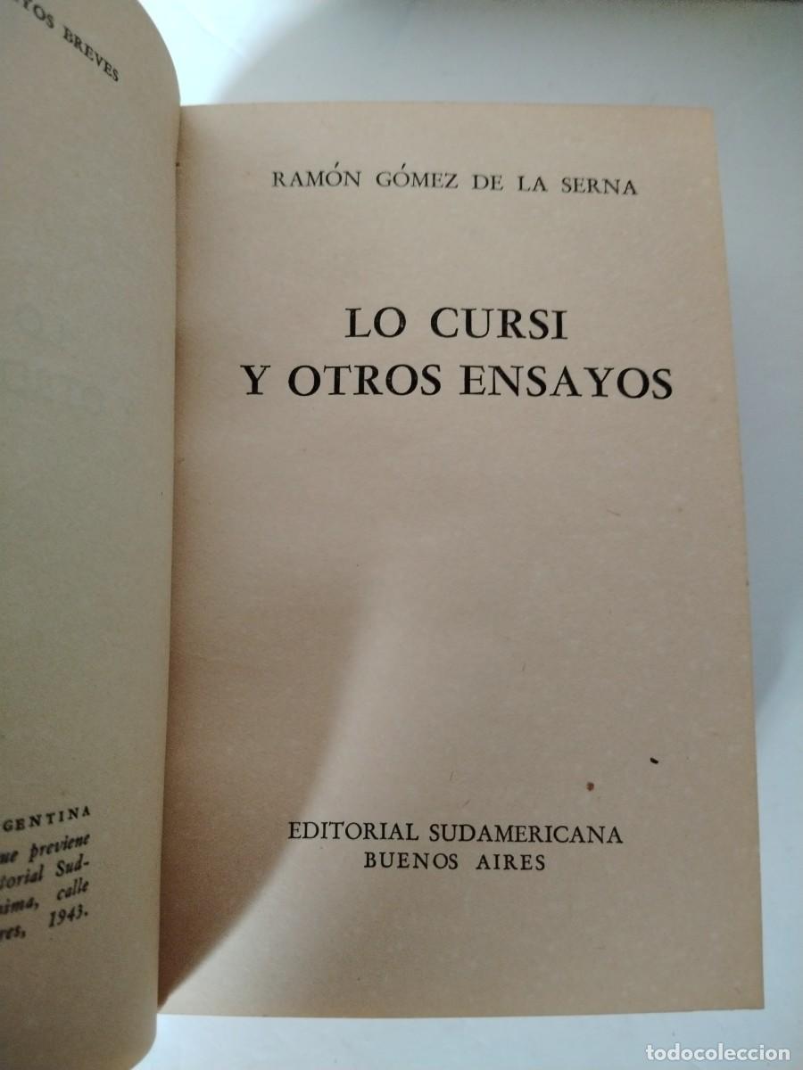 Libri di seconda mano: Lo cursi y otros ensayos