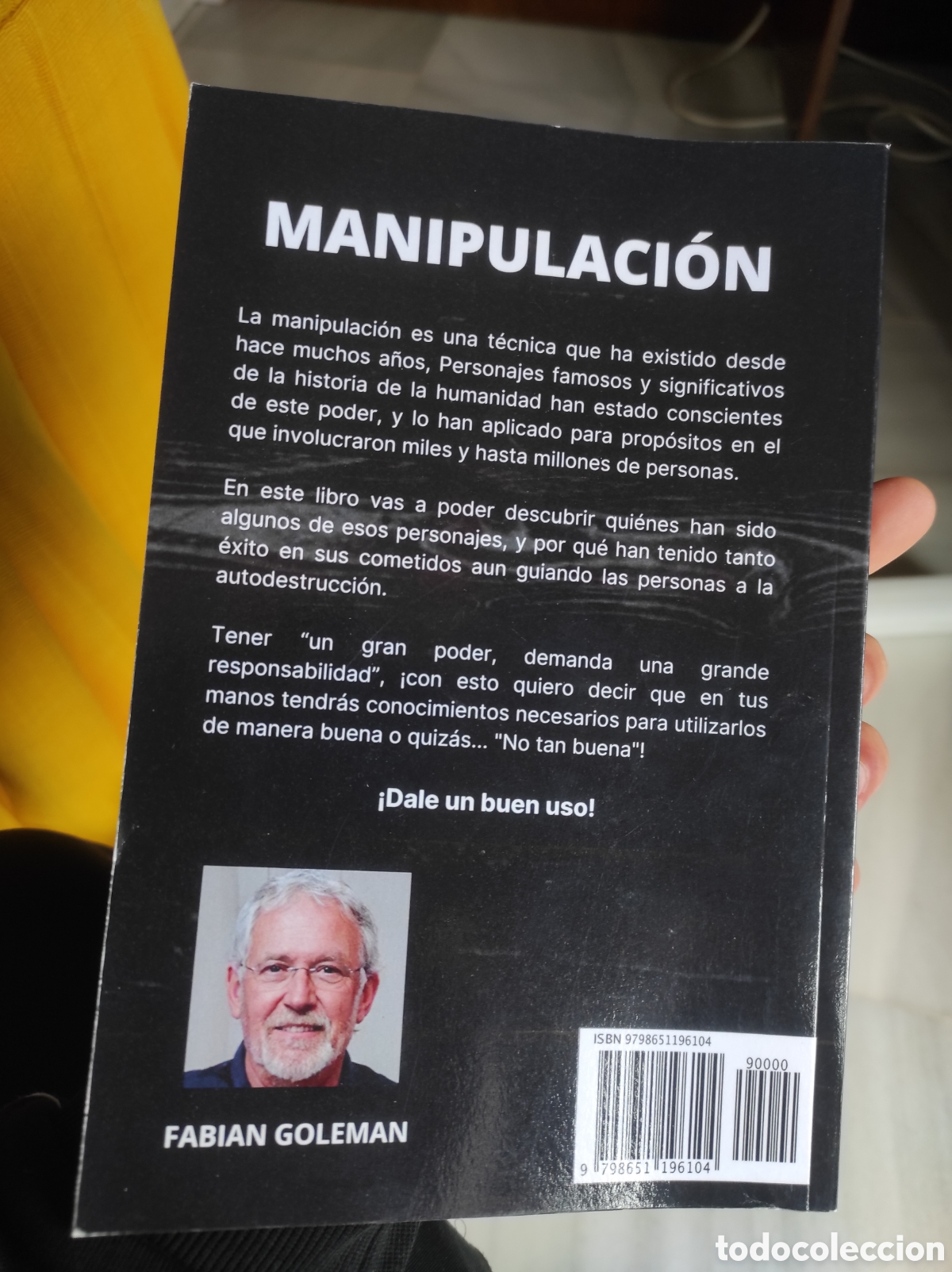 Libros de segunda mano: Manipulaci&oacute;n. Fabi&aacute;n Goleman. - Foto 2