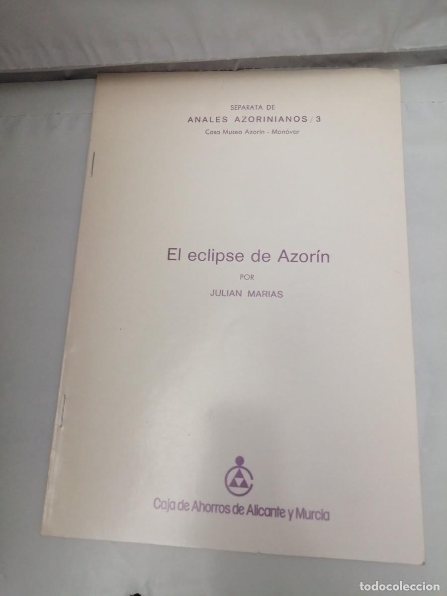Libros de segunda mano: El eclipse de Azor&iacute;n - Foto 1