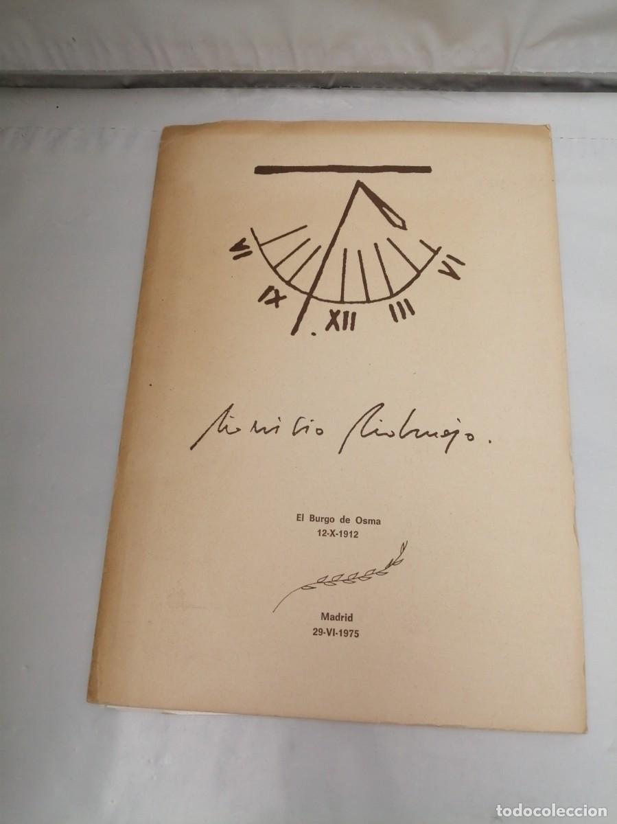 Second hand books: Segundo Aniversario de la muerte de Dionisio Ridruejo (Carpeta COMPLETA con 10 documentos)