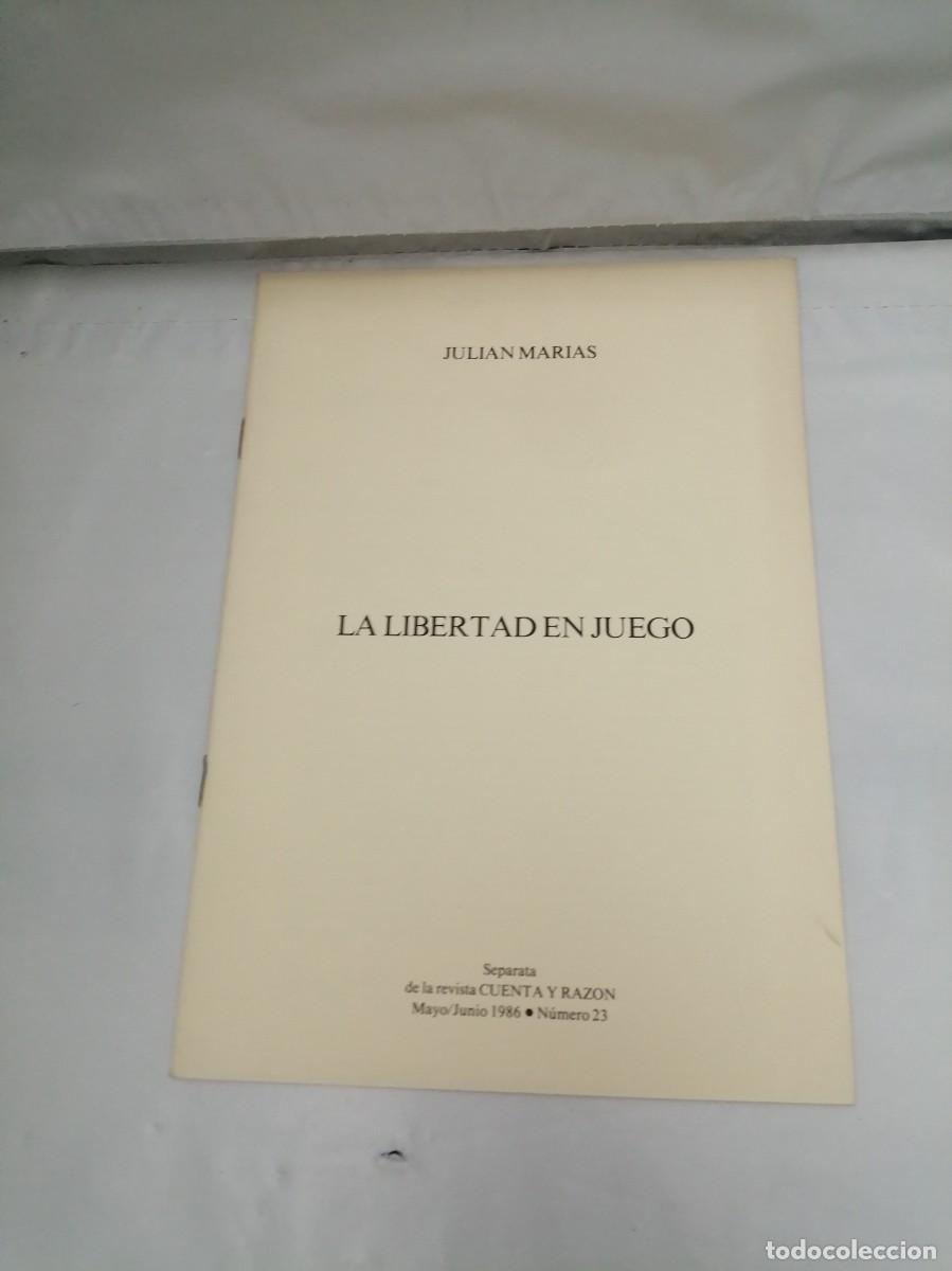 Livros em segunda m&atilde;o: La libertad en juego