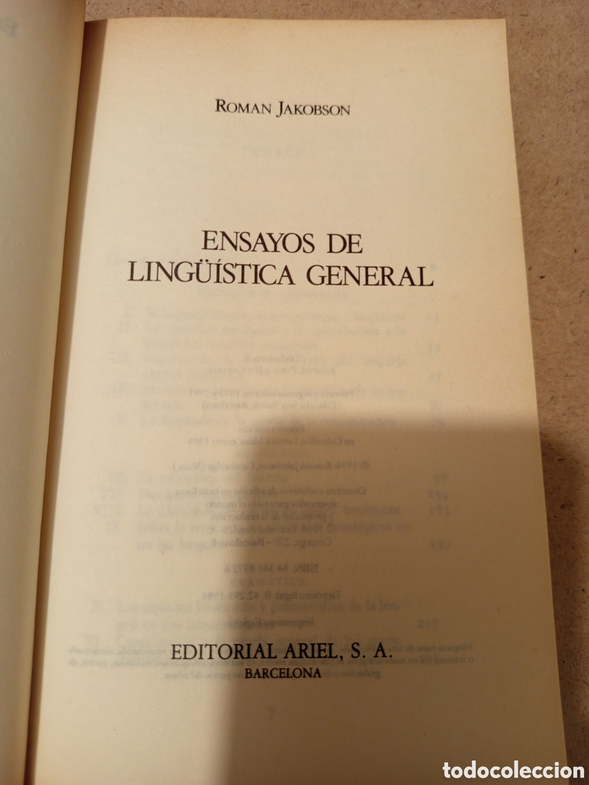 Libros de segunda mano: ENSAYOS DE LINGUISTICA GENERAL (ROMAN JAKOBSON) - Foto 2