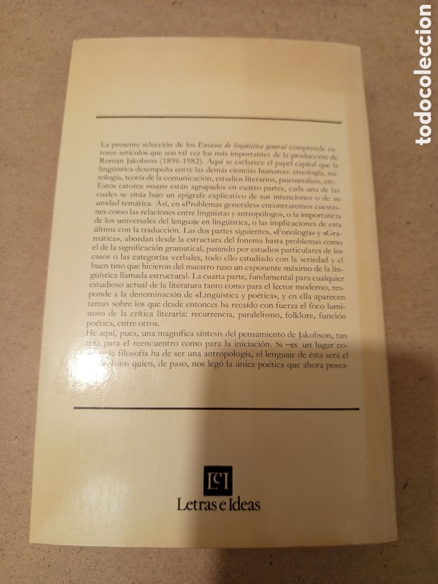 Libros de segunda mano: ENSAYOS DE LINGUISTICA GENERAL (ROMAN JAKOBSON) - Foto 5