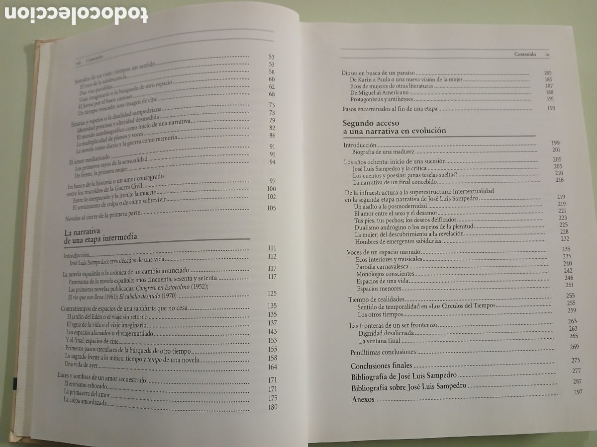 Libros de segunda mano: Jos&eacute; Luis Sampedro. Francisco Mart&iacute;n Mart&iacute;n. - Foto 5
