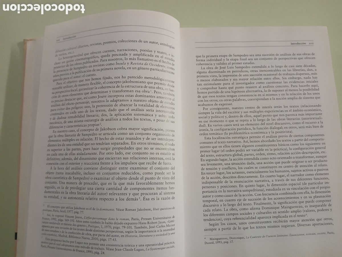 Libros de segunda mano: Jos&eacute; Luis Sampedro. Francisco Mart&iacute;n Mart&iacute;n. - Foto 6