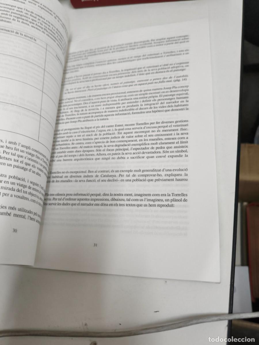 Libros de segunda mano: Josep Pla. Carrer estret. Generalitat de Catalunya. - Foto 4