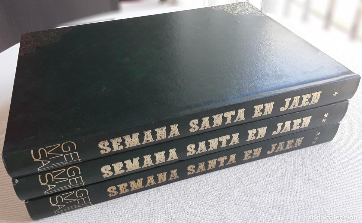 Libros de segunda mano: SEMANA SANTA EN JA&Eacute;N. TRES TOMOS. COMPLETA. - Foto 3