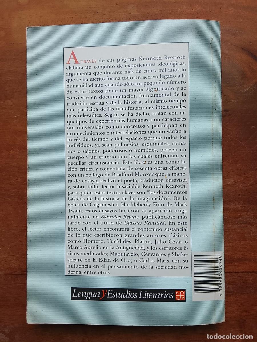 Libros de segunda mano: Kenneth Rexroth, Recordando a los cl&aacute;sicos - Foto 7