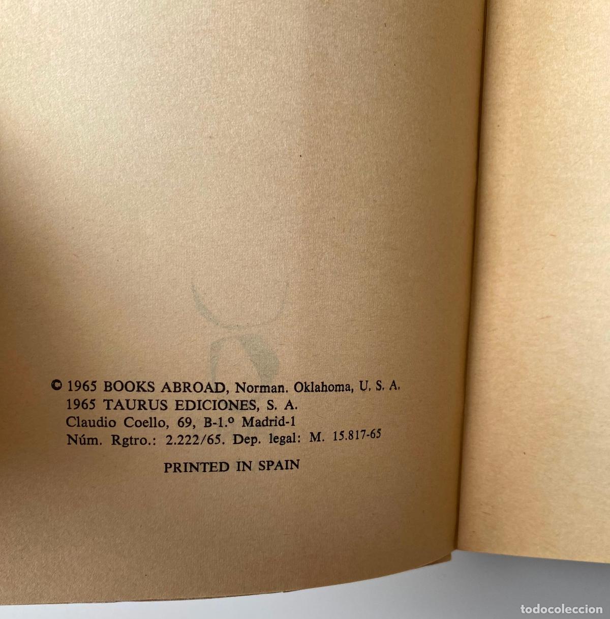 Libros de segunda mano: Dante en su centenario. Helmut Hatzfel y otros... Taurus. 1965 - Foto 2