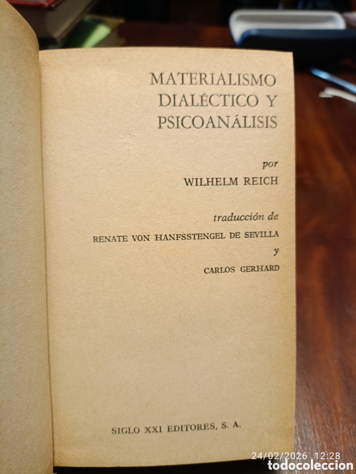 Libros de segunda mano: Materialismo dial&eacute;ctico y psicoan&aacute;lisis. Wilhelm Reich. 1970 - Foto 1