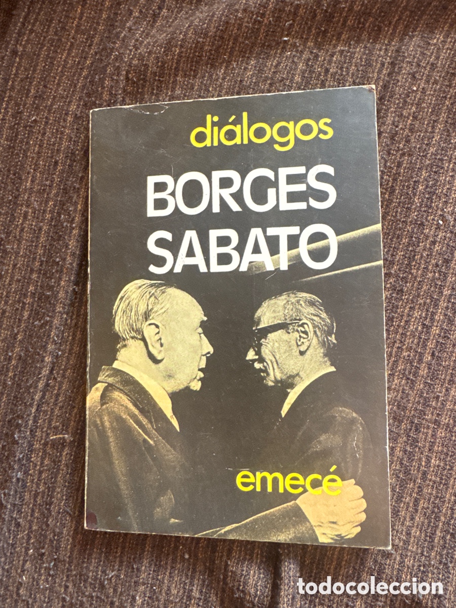 Libros de segunda mano: Di&aacute;logos Borges Sabato 1 edici&oacute;n 1976 - Foto 1