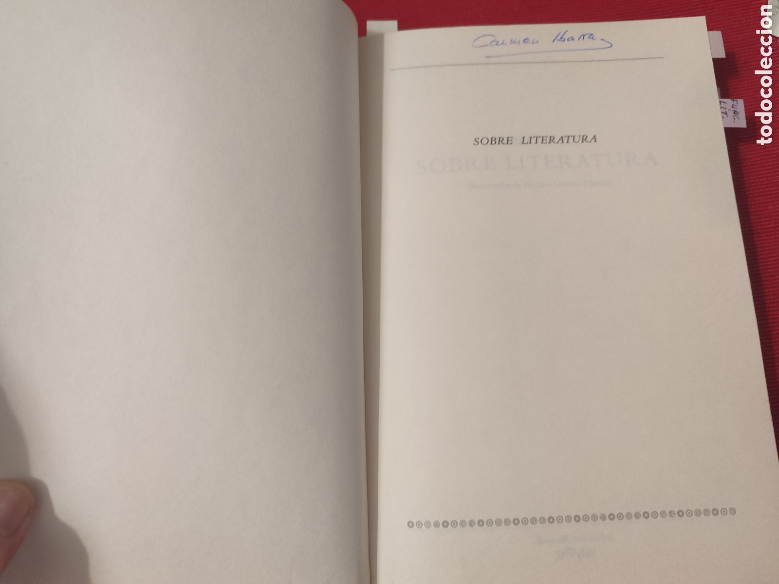 Libros de segunda mano: &rdquo;Sobre Literatura&rdquo; Umberto Eco. - Foto 11