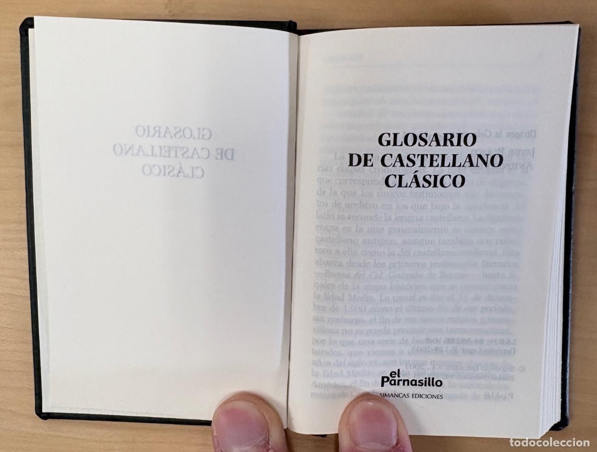 Libros de segunda mano: GLOSARIO DE CASTELLANO CL&Aacute;SICO. SIMANCAS, 2003 - Foto 2