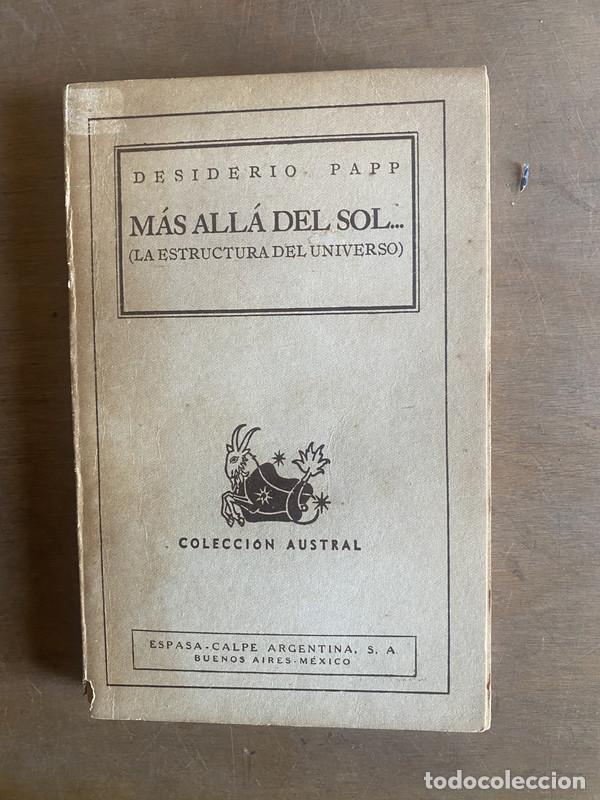 Libros de segunda mano: Mas alla del sol� - Papp Desiderio - Foto 1