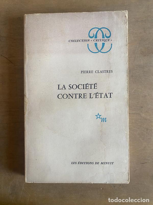 Libros de segunda mano: La societe contre letat - Clastres Pierre - Foto 1