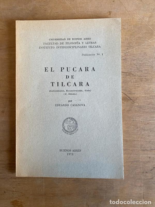 Second hand books: El pucara de Tilcara - Casanova Eduardo