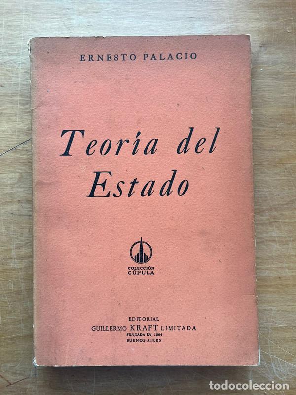 Libros de segunda mano: Teoria del estado - Palacio Ernesto - Foto 1