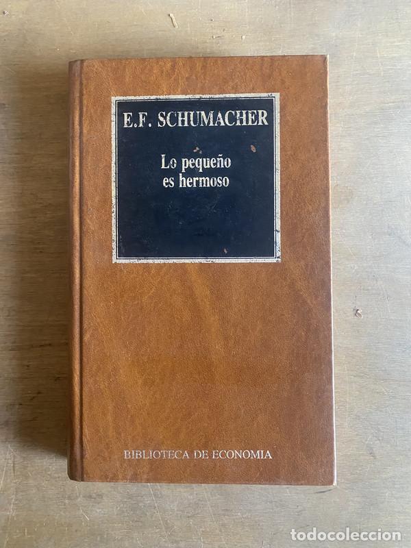 Livres d'occasion: Lo peque&ntilde;o es hermoso - Schumacher E. F.