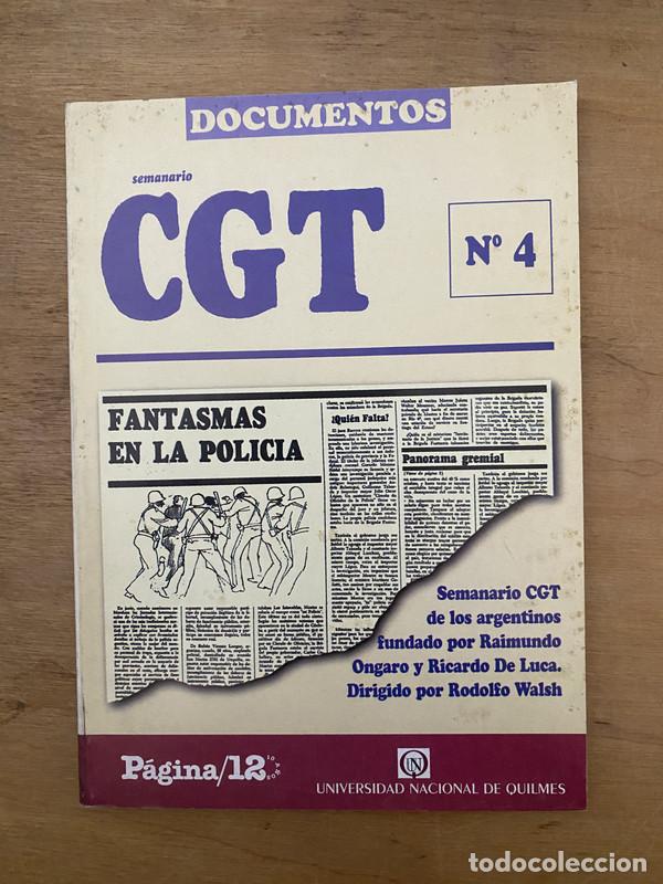 Libros de segunda mano: Semanario CGT de los argentinos - a