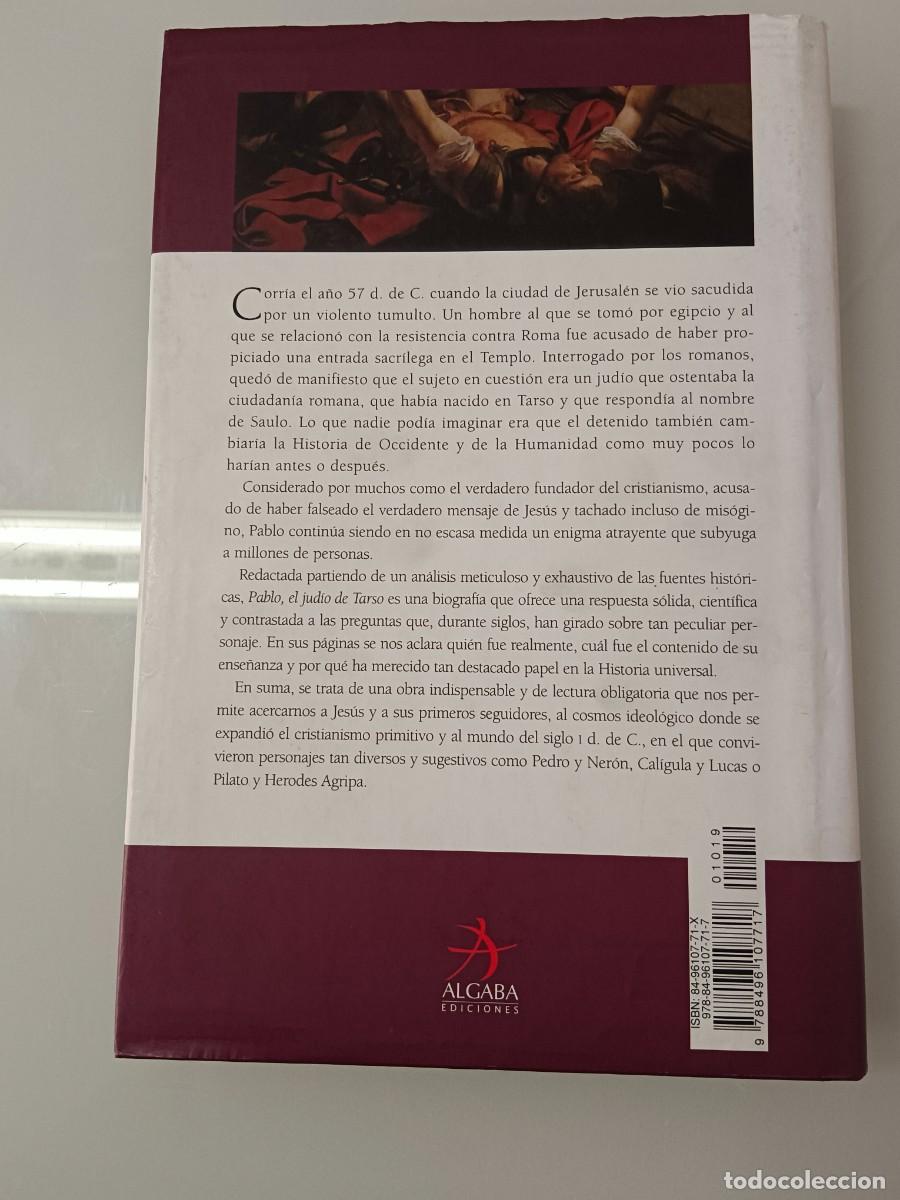 Libros de segunda mano: PABLO, EL JUD&Iacute;O DE TARSO C. VIDAL - Foto 3