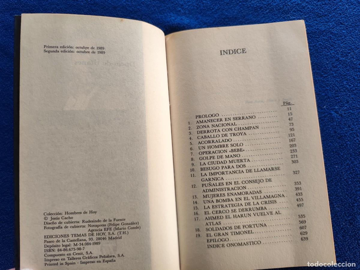 Libros de segunda mano: Duelo de Titanes Jes&uacute;s Cacho 1989 Asalto al Poder II Ediciones Temas de Hoy 2&ordf; Edici&oacute;n - Foto 6