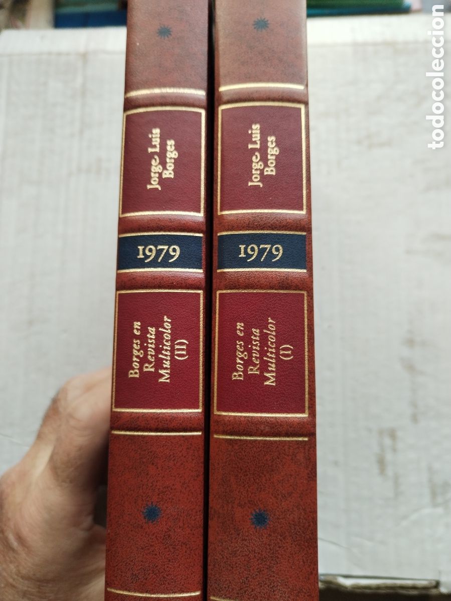 Libros de segunda mano: BORGES EN REVISTA MULTICOLOR 2 TOMOS/JORGE LU&Iacute;S BORGES - Foto 1
