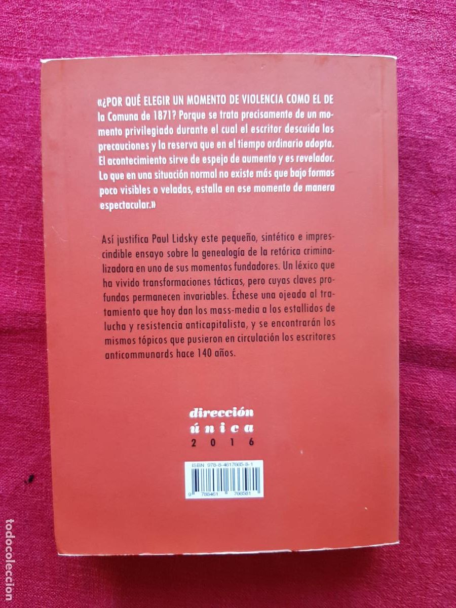 Libros de segunda mano: Los escritores contra la comuna - Lidsky, Paul - Foto 2