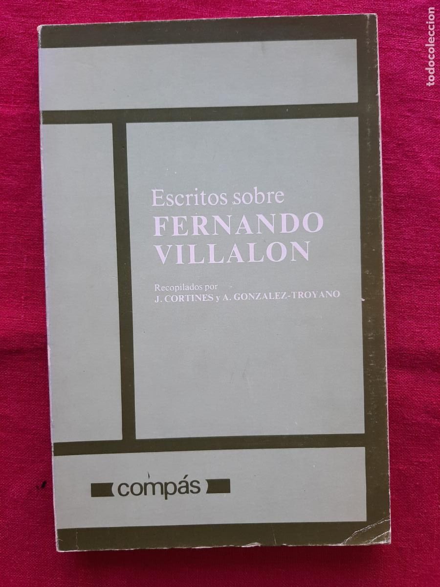Libri di seconda mano: Escritos sobre Fernando Villal&oacute;n - Vv. Aa.