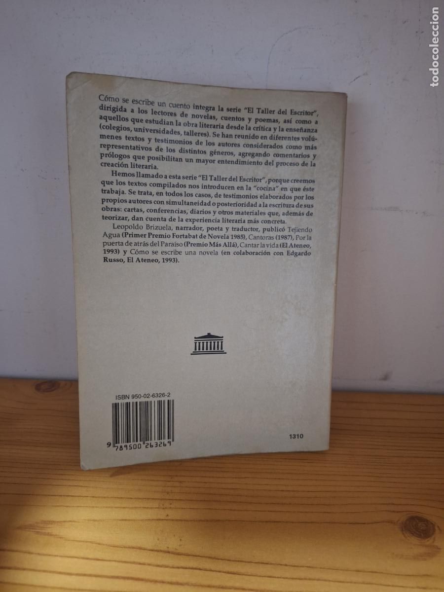 Libros de segunda mano: Como se escribe un cuento - VVAA / Leopoldo Brizuela - Foto 2