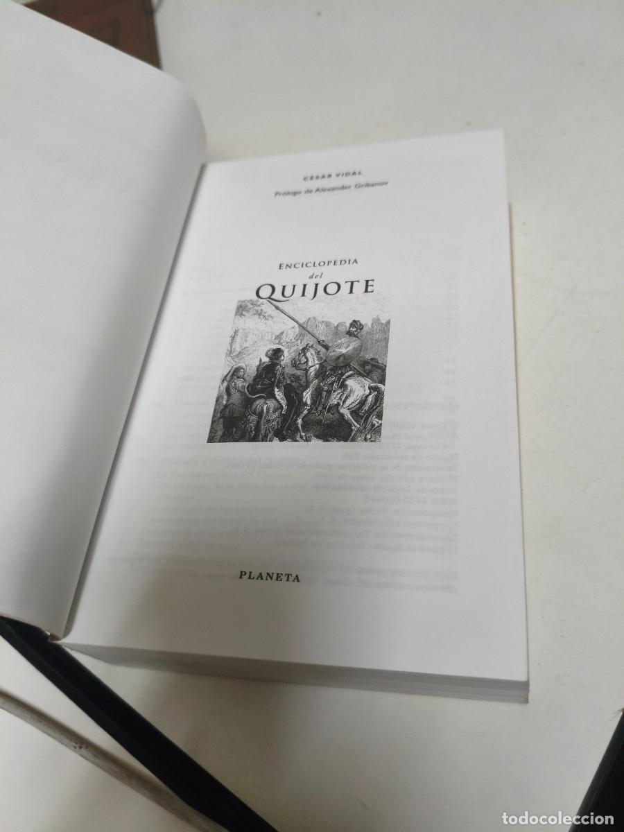 Libros de segunda mano: Enciclopedia del Quijote . C&eacute;sar Vidal, Planeta. - Foto 2