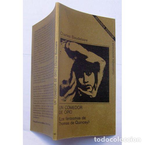Gebrauchte B&uuml;cher: UN COMEDOR de OPIO o los FANTASMAS de THOMAS de QUINCEY - Baudelaire, Charles - Sin Especificar