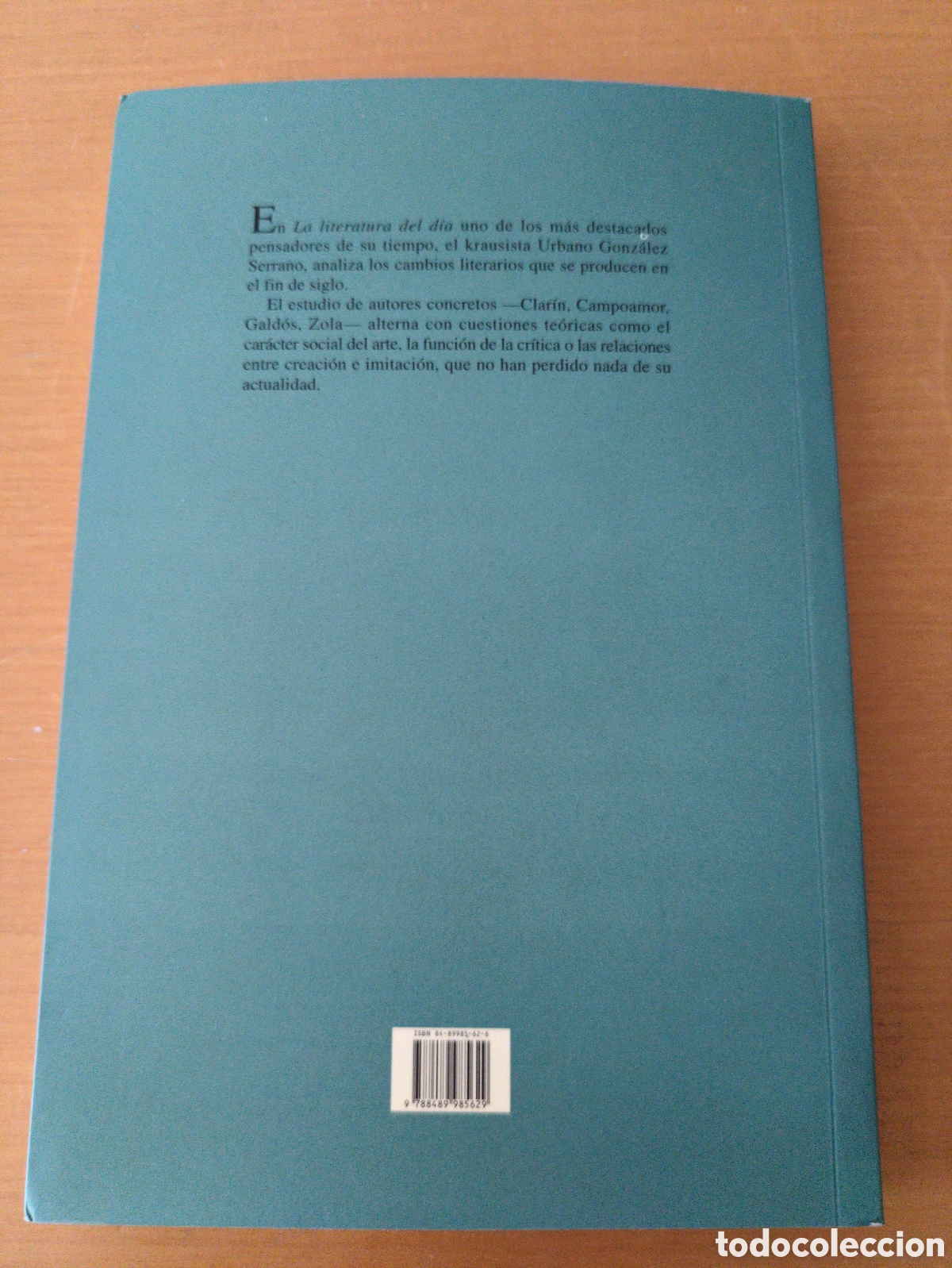 Libros de segunda mano: La literatura del d&iacute;a. U. Gonz&aacute;lez Serrano - Foto 2