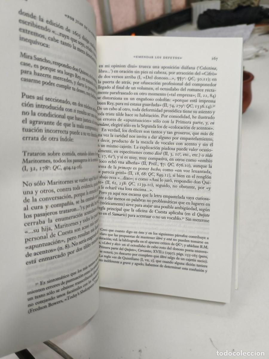 Libros de segunda mano: EL TEXTO DEL &rdquo;QUIJOTE&rdquo; FRANCISCO RICO - Foto 3